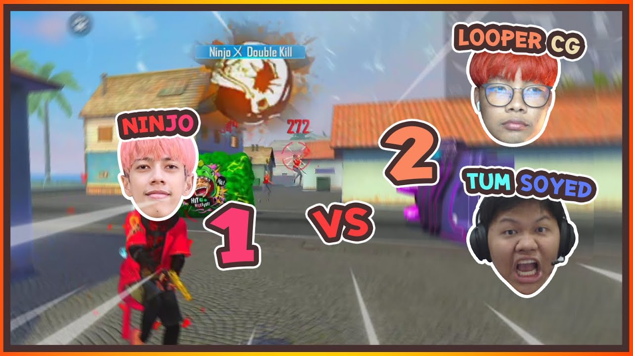 1 VS 2 ตบไก่สักหน่อยชอบร้อง