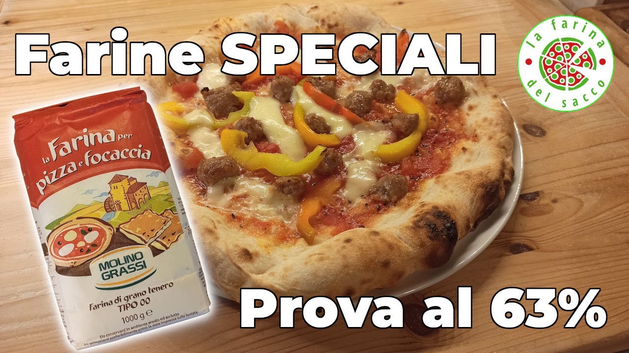 Provo la farina per Pizza del Molino Grassi - Idratazione al 63%