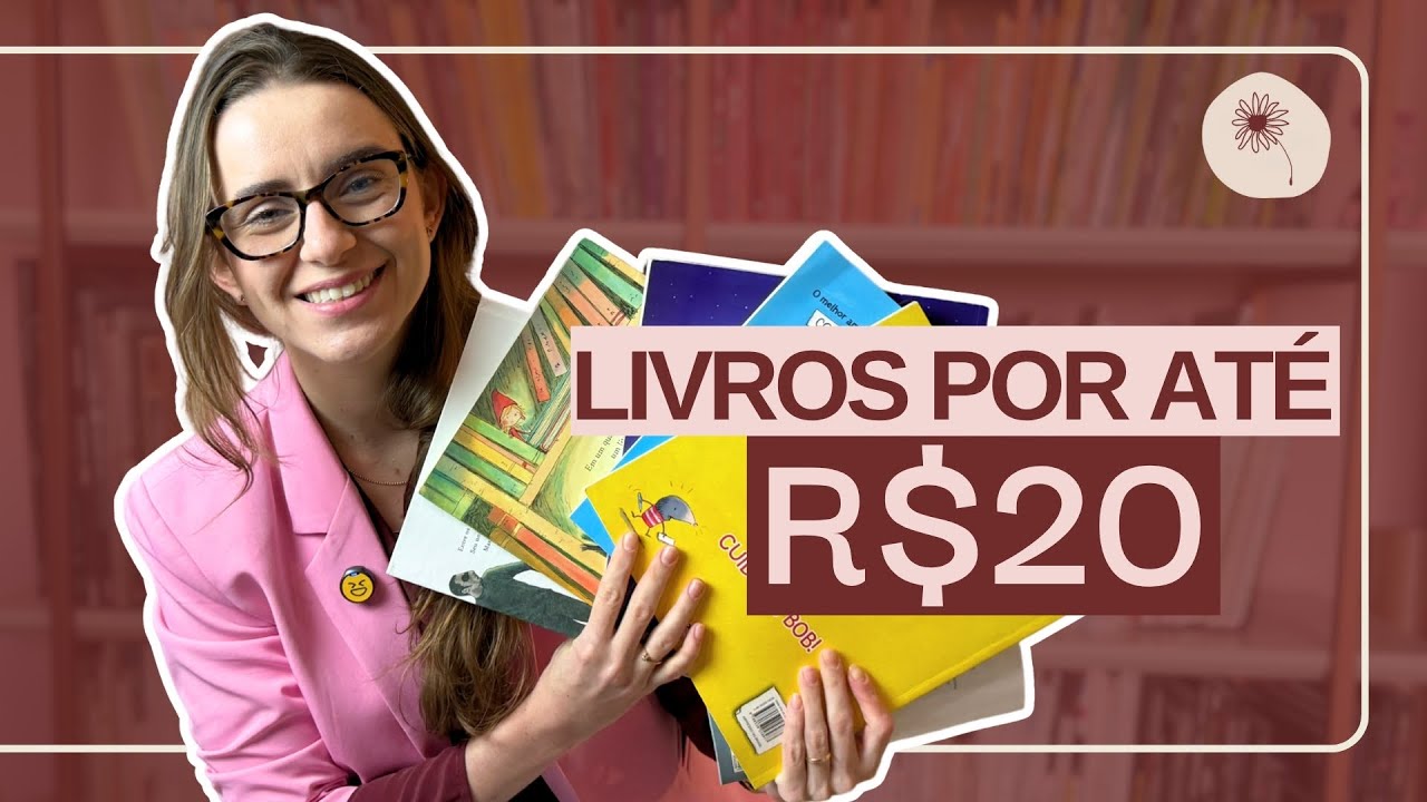 Livros infantis de qualidade gastando pouco: meu desafio de R$20!