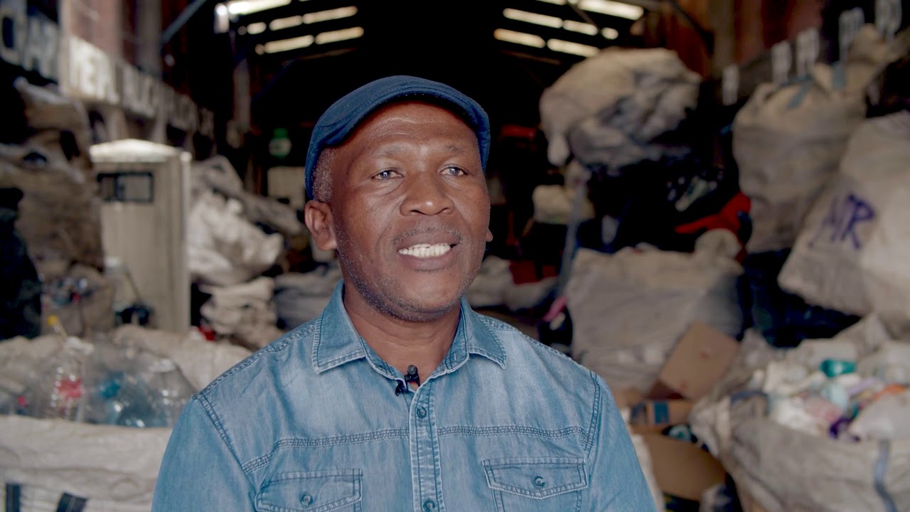 2021 PETCO Awards - PET-repreneur: Mandla Nkosi Man Recycling