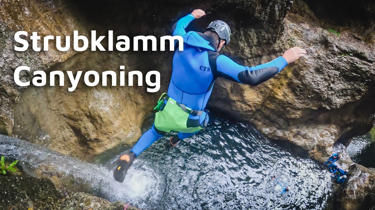 Canyoning Strubklamm Faistenau 💦 Salzburgs längste Wasserfall-Tour!