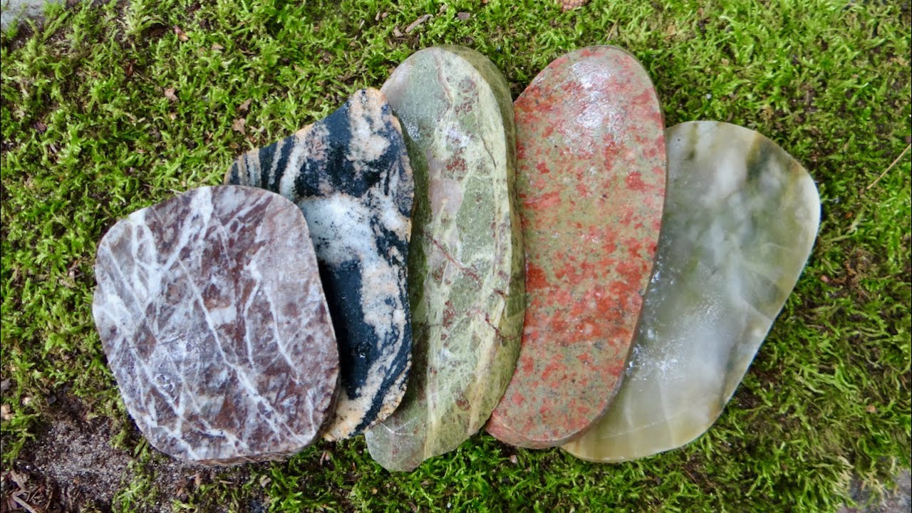 Slabbing a Few Michigan Rocks