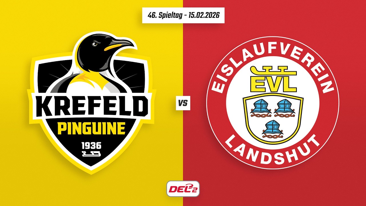 46. Spieltag DEL2 | Krefeld Pinguine vs. EV Landshut | Game Highlights
