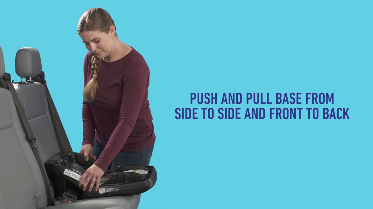 SnugRide SnugLock Infant Car Seat Installation