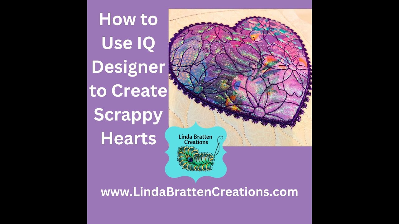 How to Make Scrappy Hearts with IQ Designer