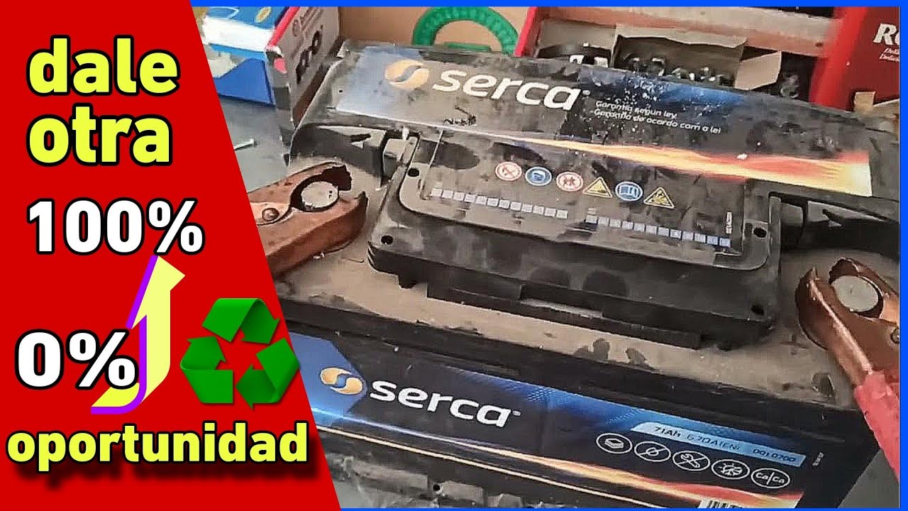 Como RECUPERAR BATER&Iacute;A Descargada