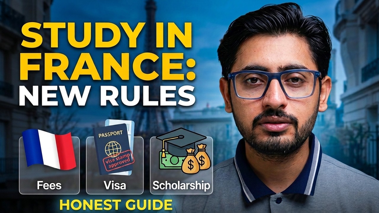 Study in France 2027: The Honest Guide for Indian Students | New Fees, Visa,  Scholarship