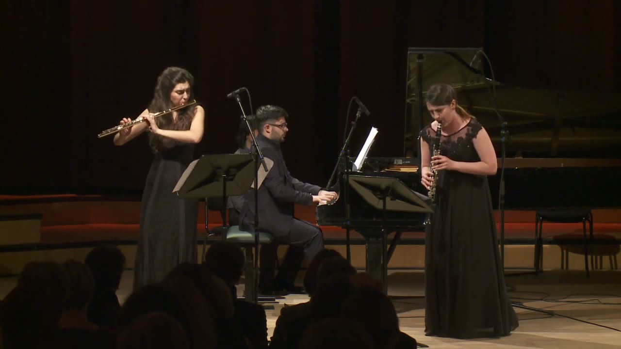 Trio DOBONA | Saint-Saëns: Tarantella op.6 for Flute, Clarinet and Piano