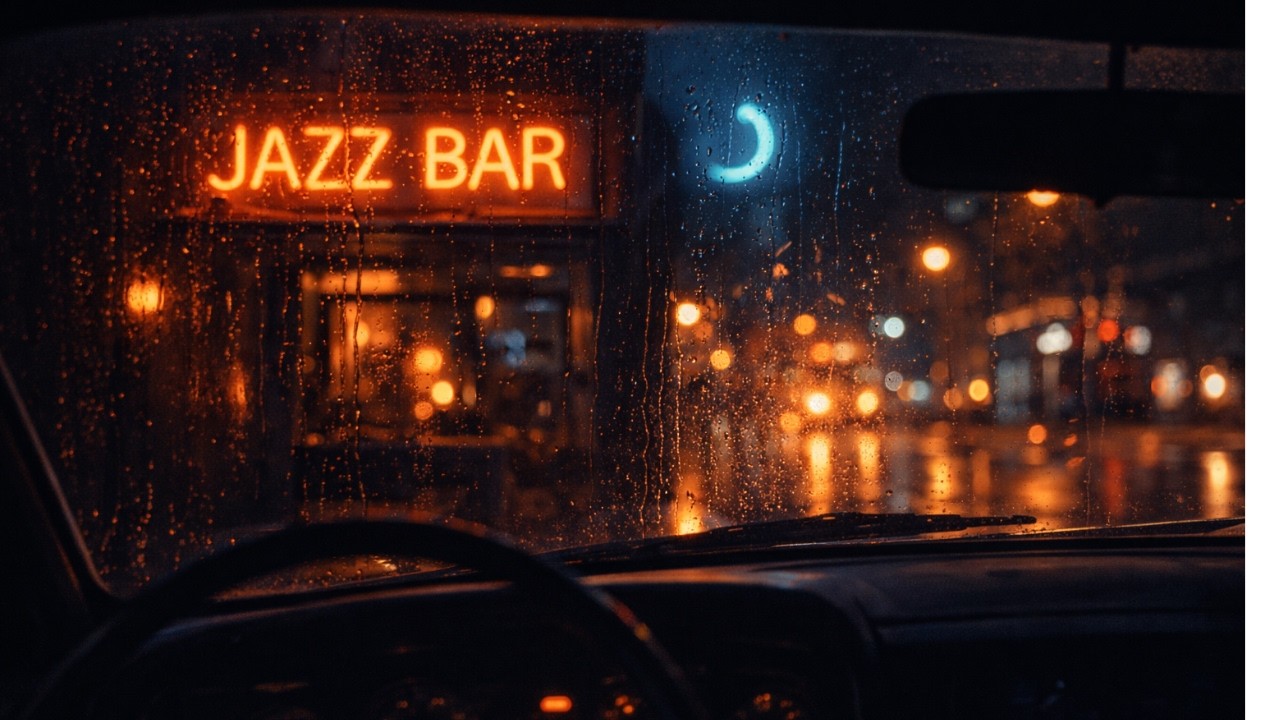 Late Night Jazz for Quiet Thoughts | Smoke, Neon & Slow Reflections