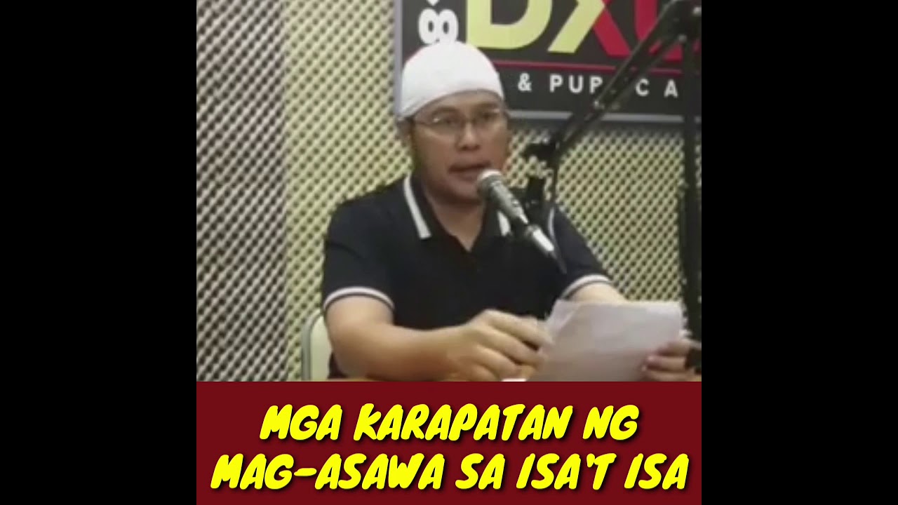 MGA KARAPATAN NG MAG-ASAWA SA ISA'T ISA