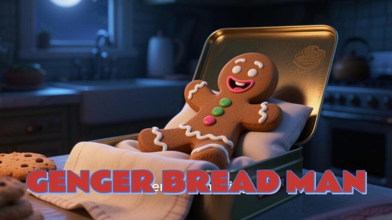 Run, Run Gingerbread Man! 🎶 Fun Kids Song & Story