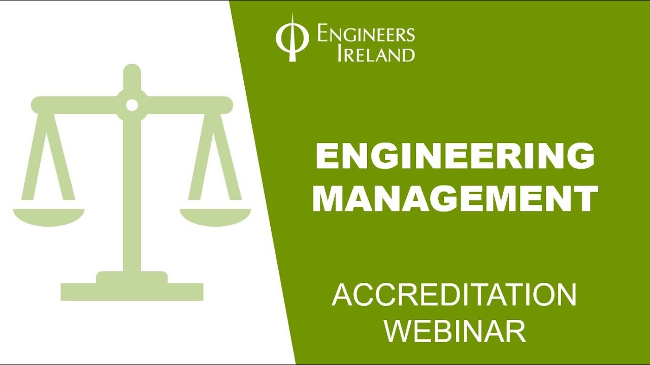 Accreditation of Engineering Education Programme Outcome 8 - Engineering Management
