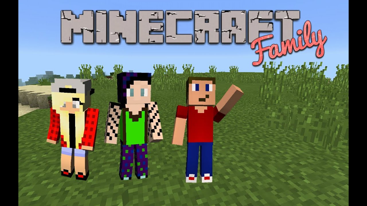 MineCraft Family Ep 1 Welcome to MineCraft Mom :D