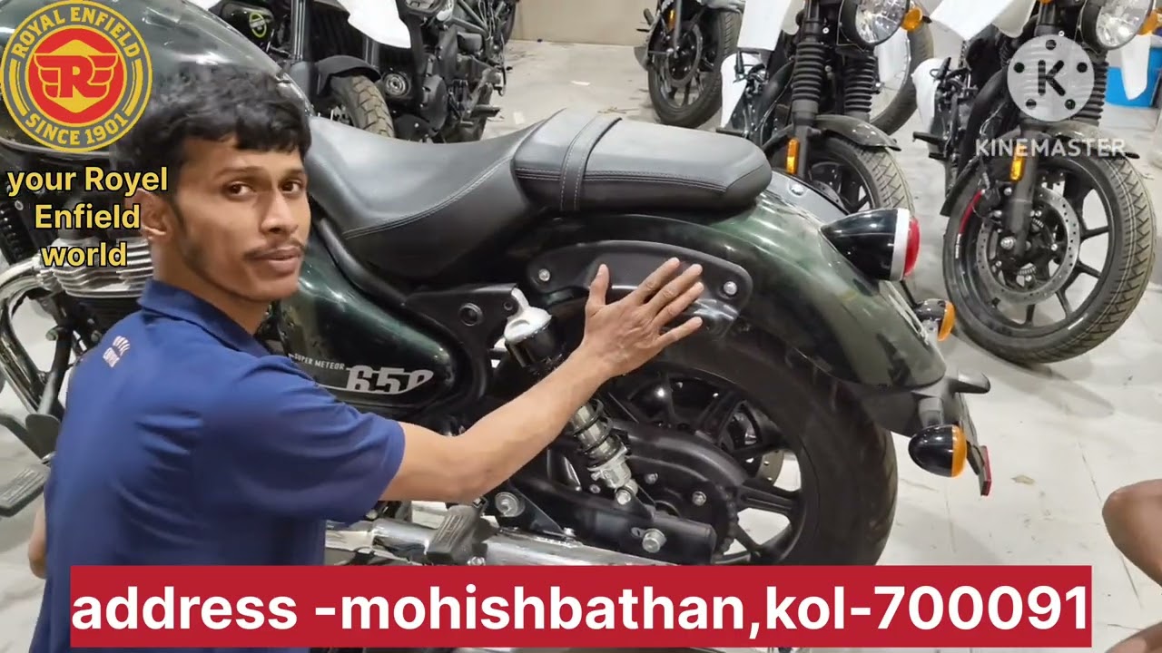 #super meteor 650 side box fitting video #royalenfield #supermeteor650 #royalenfieldfamily #royal