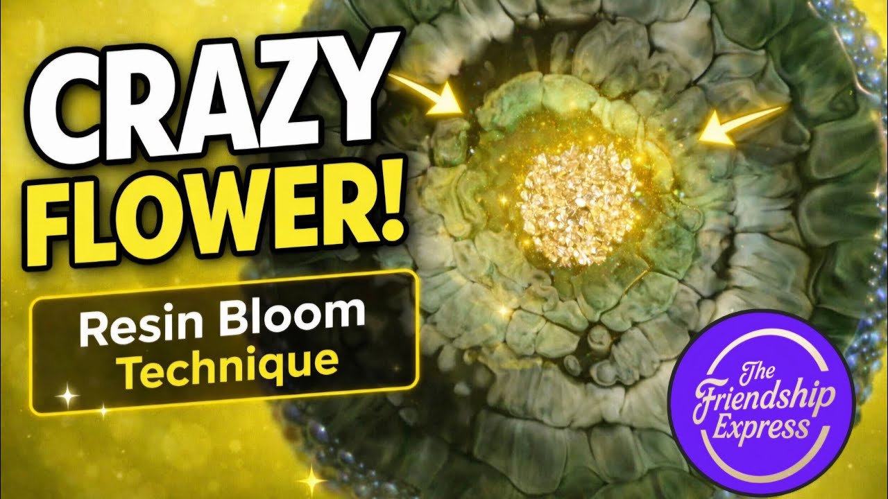 #130 The Craziest Resin Flower Bloom I've Ever Poured! 🌸 