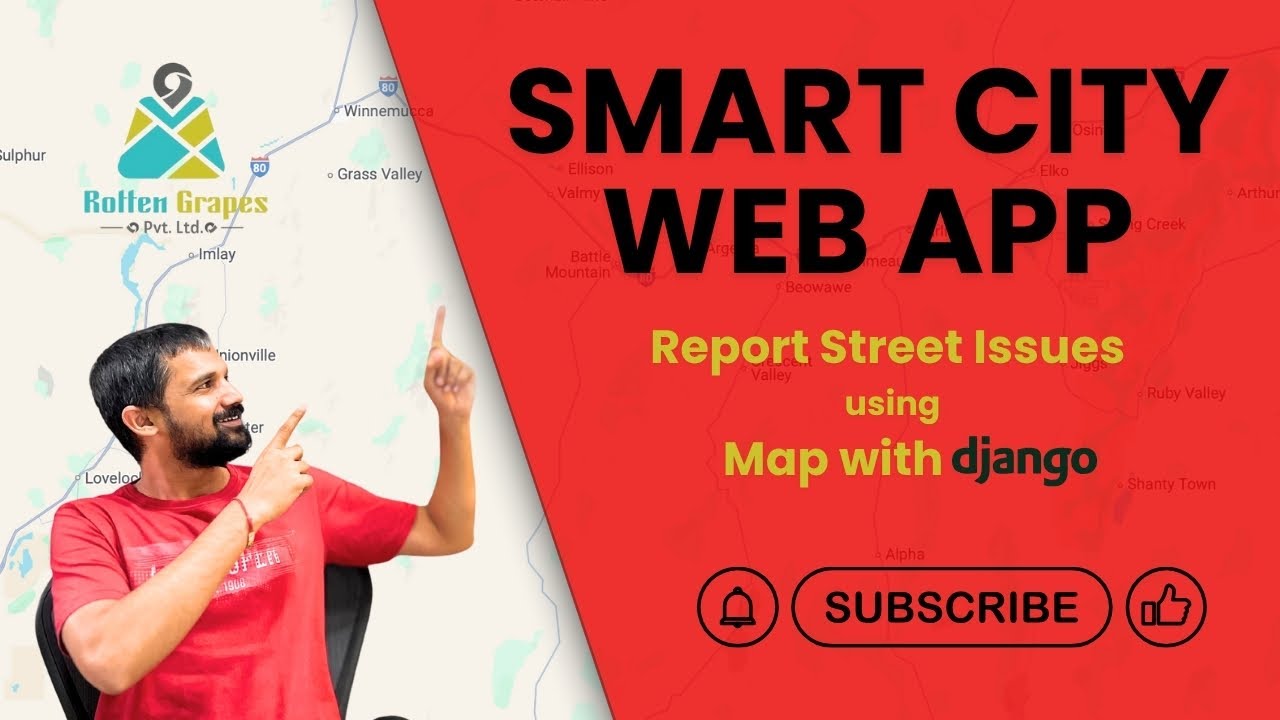 CityShine | Django based GIS application
