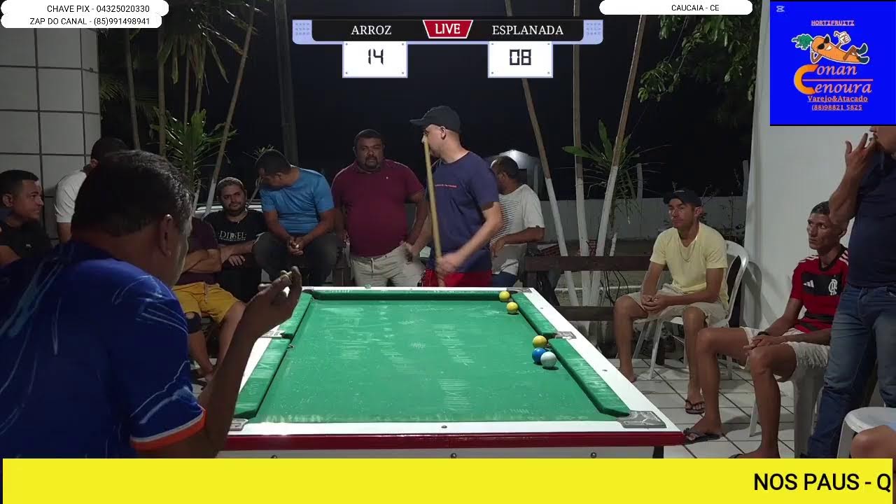 AO VIVO - ARROZ VS ESPLANADA