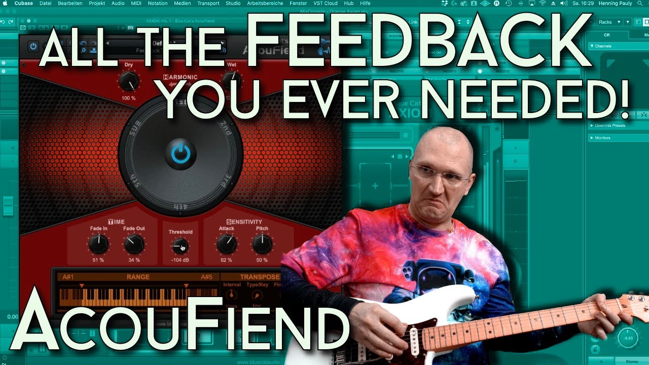 Never ending notes! Blue Cat Audio AcouFiend