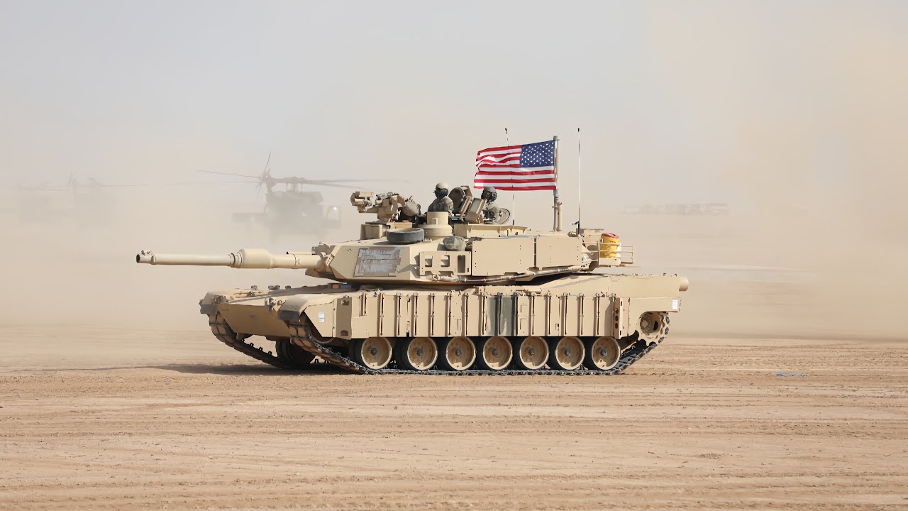 Abrams vs Leopard 2 - Best Tank Video Ever!