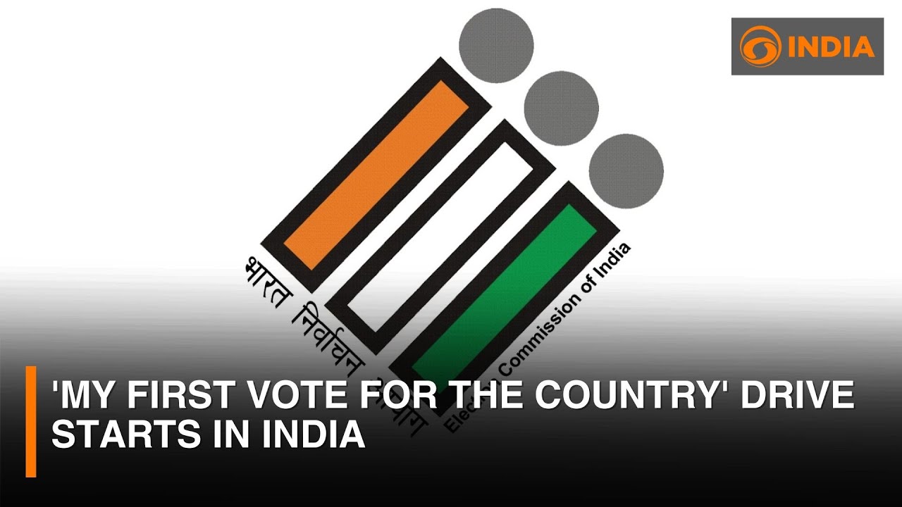 'My first vote for the country' drive starts in India
