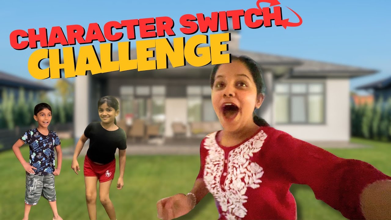 CHARACTER SWITCH CHALLENGE 😁 | ദേവു  🔄  അച്ചച്ചൻ , ദിയ 🔄 അമ്മമ്മ