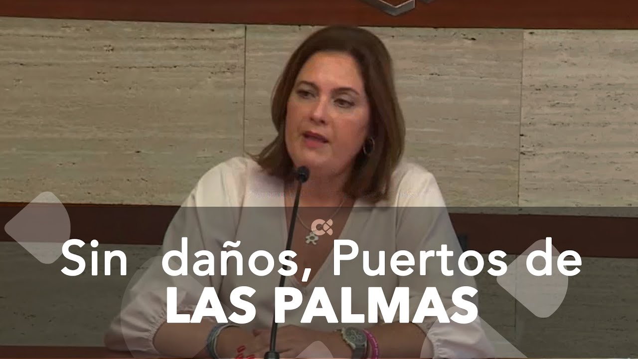 Sin daños en Puertos Las Palmas