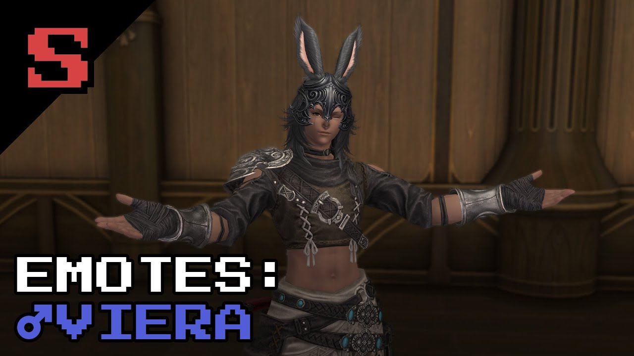 (FFXIV) Emotes: Male Viera