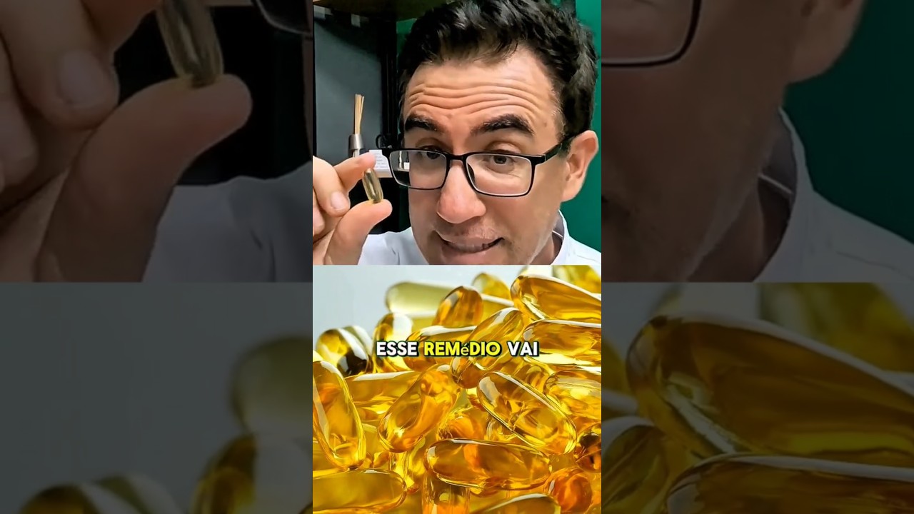 Esse simples Rem&eacute;dio pode SALVAR A SUA VIDA! 🗣️ Tiago Rocha Palestrante #saude #omega3