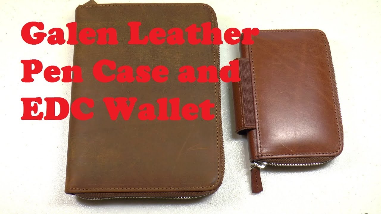 Galen Leather Pen Case and EDC Wallet Review