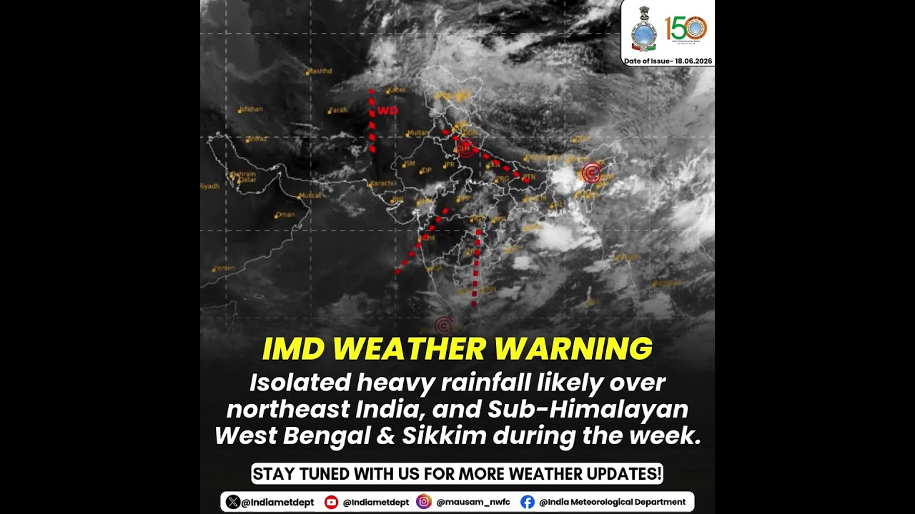 🌧️ IMD Weather Warning ! #weatherupdate #rainfall