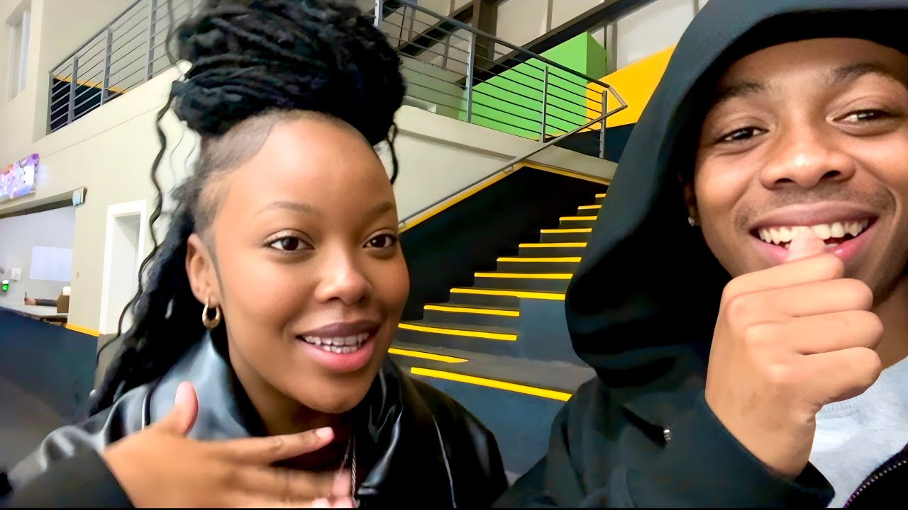 ИДУ КАТАТЬСЯ НА КОНЬКАХ С HOPEY⛸️🥺 @HopeMasemola ft @ReggieMohlabiRSA