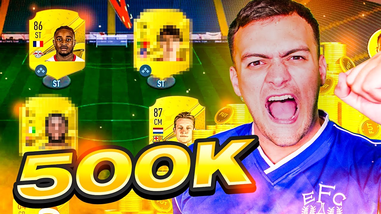 RANK 1 w/ THE BEST 500K TEAM on FUT CHAMPS!?