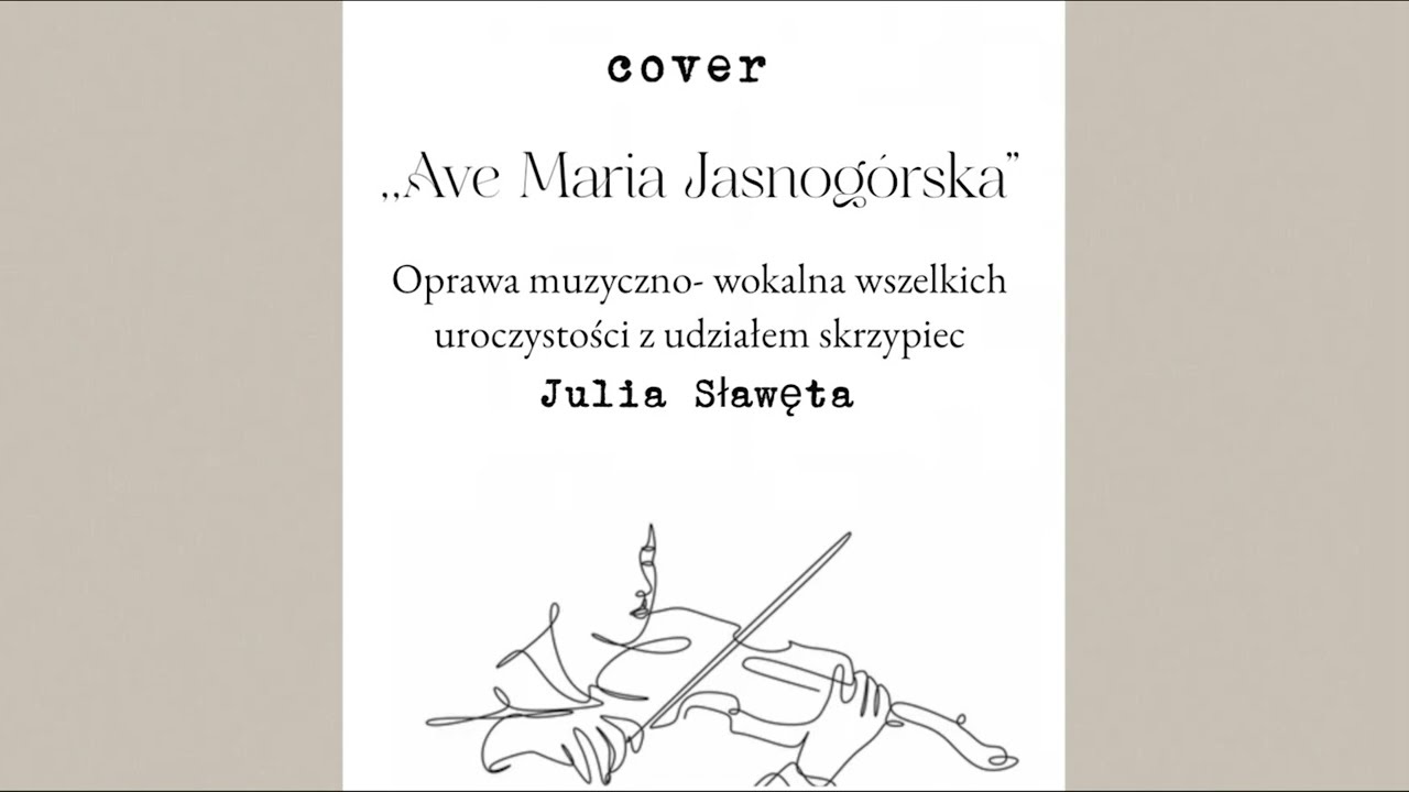 &bdquo;Ave Maria Jasnog&oacute;rska
