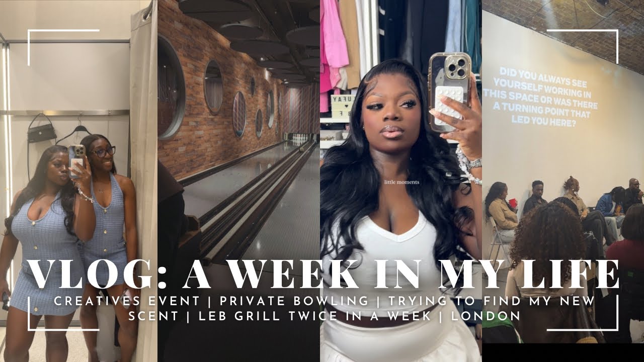 CREATIVES EVENT | PRIVATE BOWLING | TRYING TO FIND MY NEW SCENT | LEB GRILL TWICE IN A WEEK | LONDON