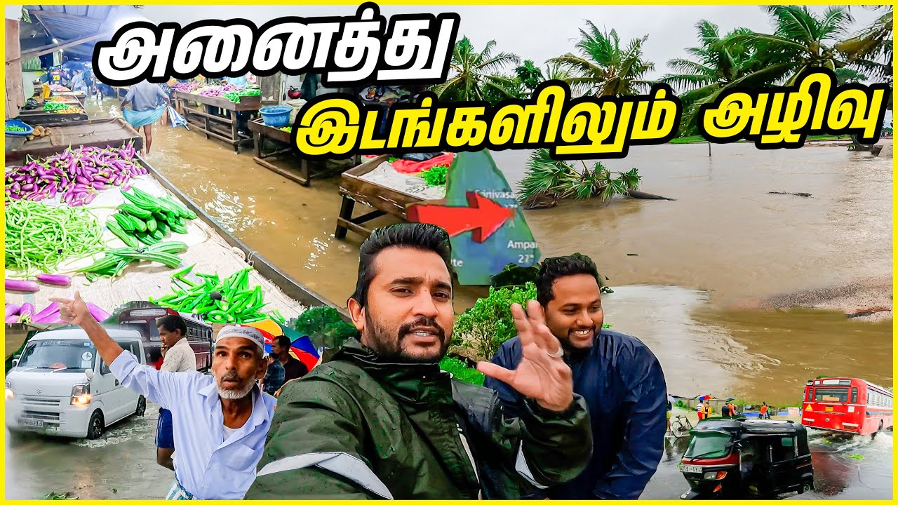 இடம்பெயரும் மக்கள்😭 அனைத்து இடங்களும் அழிவு | All places are destroyed| Lanka Boys | 26/11/2024