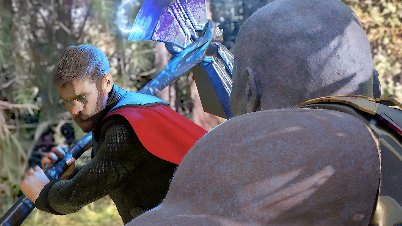 What If &ldquo;Avengers: Infinity War&rdquo; Ended Like This? | THOR vs. THANOS (Fight Scene)