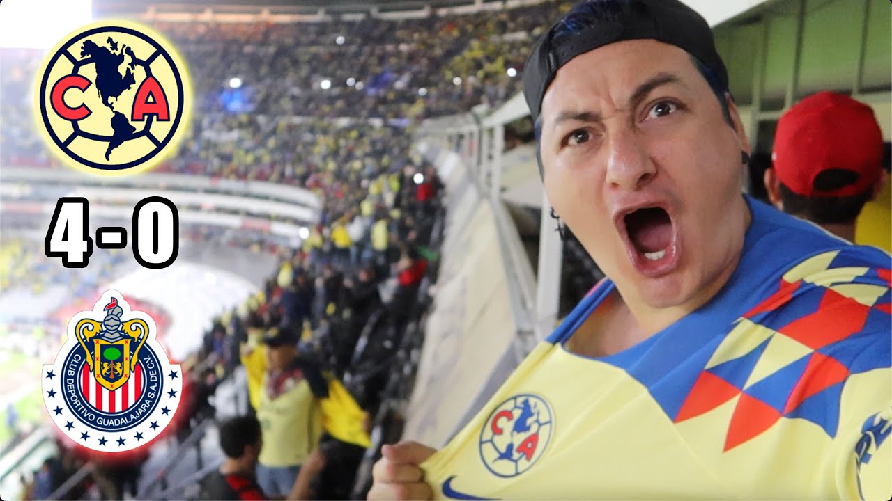 ¡CLÁSICO ES GOLEARTE! Desde el Azteca América 4-0 Chivas