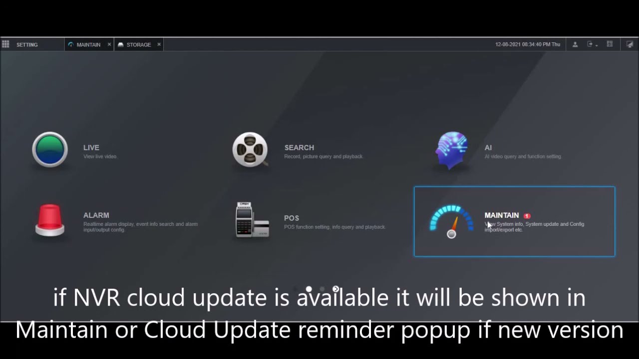 Dahua NVR/XVR Cloud Update | English Subtitles