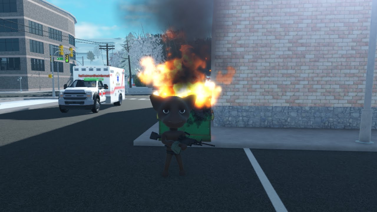 Abusing the Firetruck Gltich Inside of ER:LC