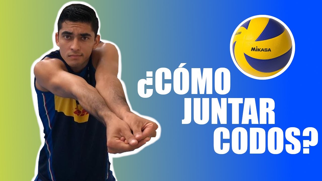 VOLEIBOL PARA PRINCIPIANTES / ¿CÓMO JUNTAR LOS CODOS? / GOLPE BAJO PARTE 2
