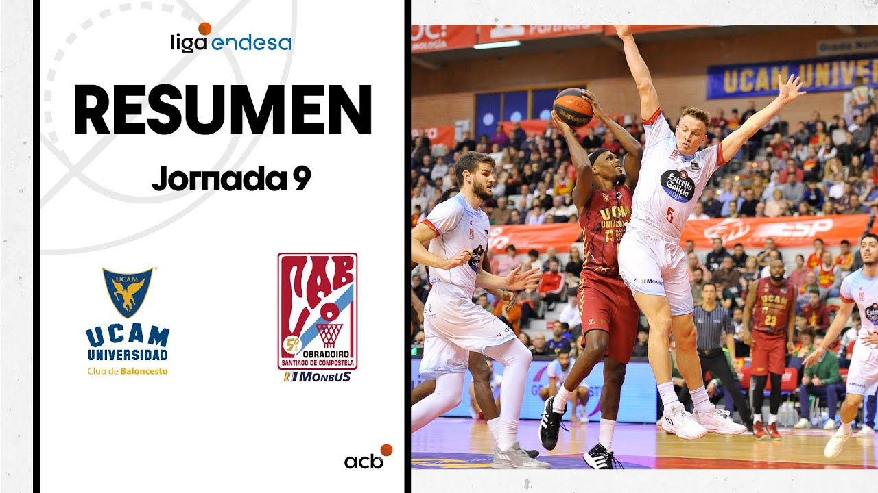 UCAM Murcia- Monbus Obradoiro  (80-84) RESUMEN | Liga Endesa 2022-23