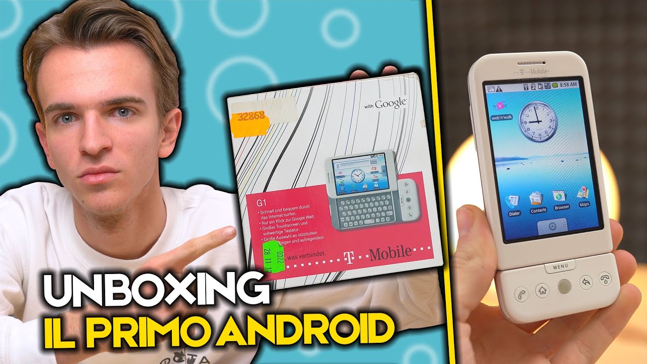 HO COMPRATO IL PRIMO ANDROID DI SEMPRE (2008) - UNBOXING!