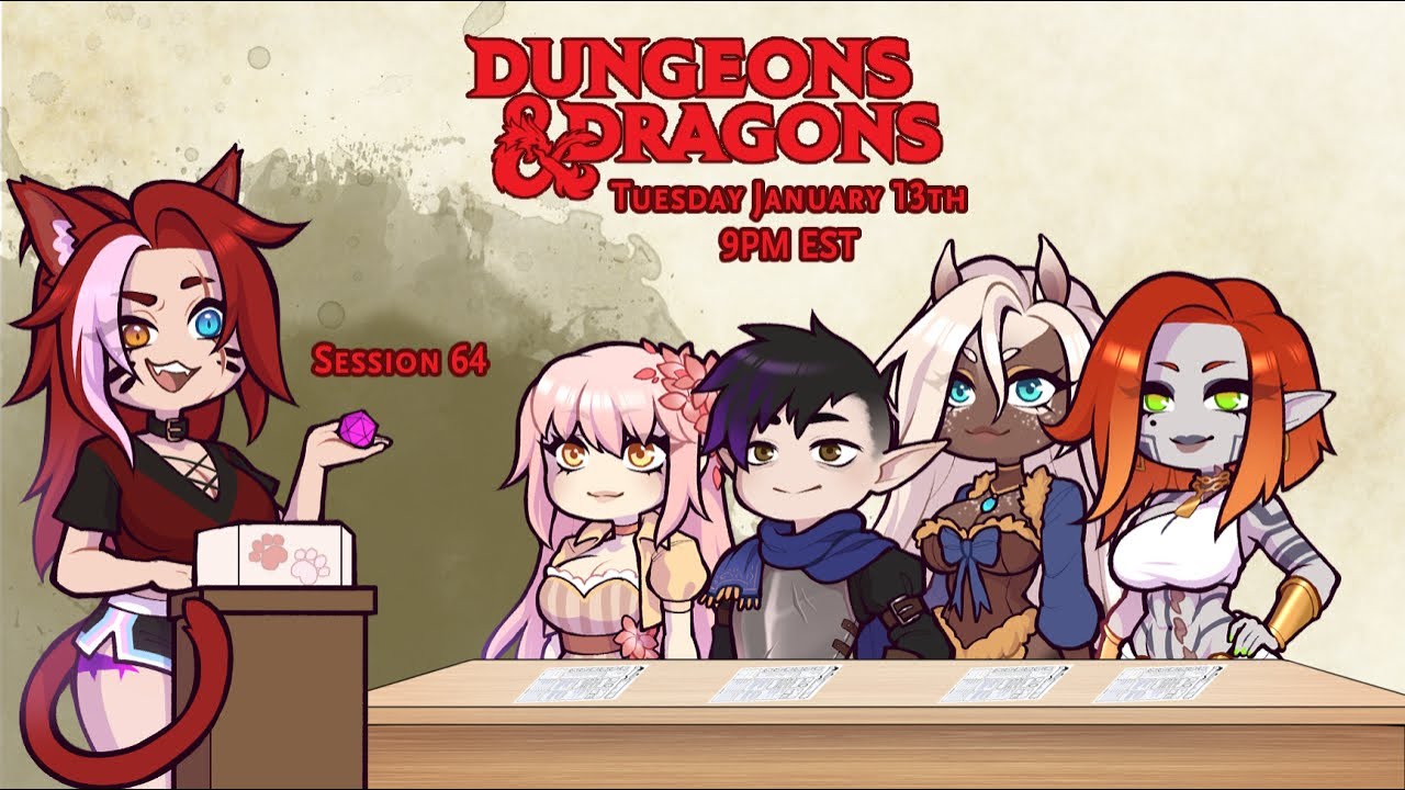 [Vtuber] Dungeons and Dragons Acquisitions Incorporated style! - The J Crew:  Session 64