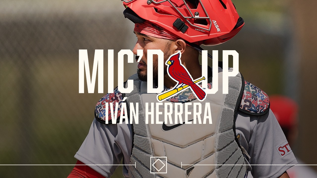 Mic'd Up: Iván Herrera | St. Louis Cardinals