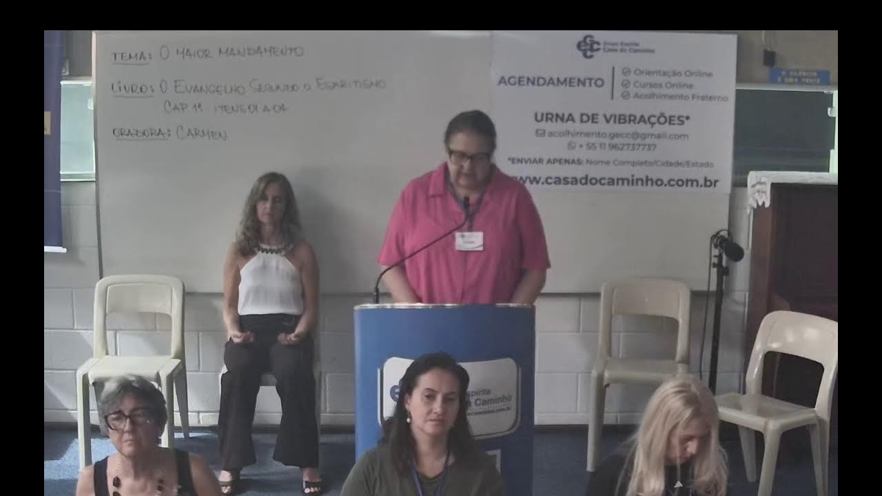GECC - 08/02/2026 - 9h00 - O maior mandamento (ESE cap 11; 1-4) - Carmen Bongiovanni