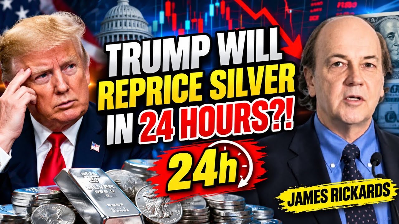 TRUMP COULD REPRICE SILVER IN 24 HOURS? JAMES RICKARDS WARNS SILVER INVESTORS TO ACT NOW