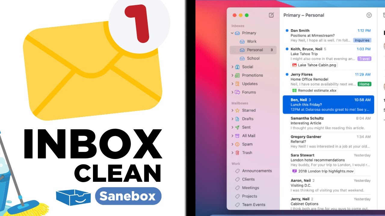 Spring Clean Your Inbox with These 3 Features | Sanebox