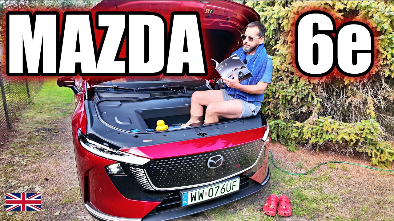Mazda 6e — японский премиальный электромобиль-седан... Сделано в Китае (ENG) — тест-драйв и обзор