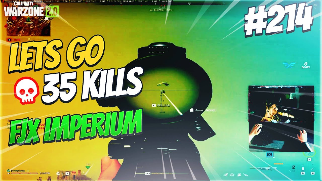 35 KILL FJX IMPERIUM stream highlight #214 #warzone2