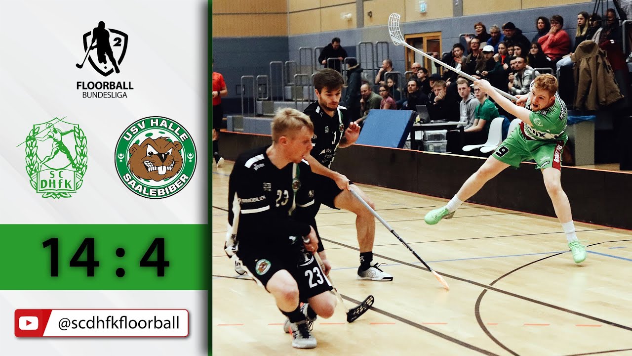 Highlights | 2. Floorball Bundesliga | SC DHfK Leipzig vs. USV Halle Saalebiber